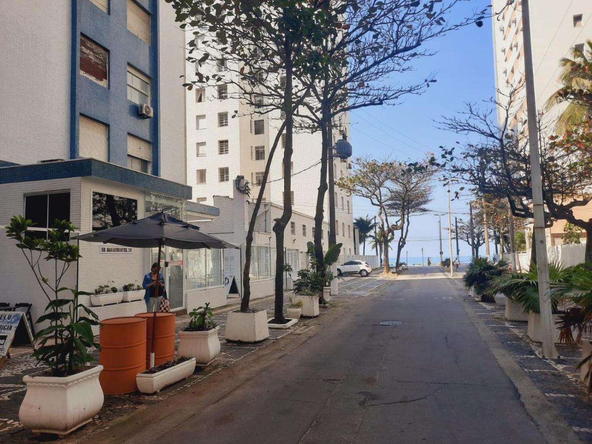 Studio 909 Pitangueiras - Edificio Bandeirantes - Com Estacionamento Incluido Guarujá Exteriör bild