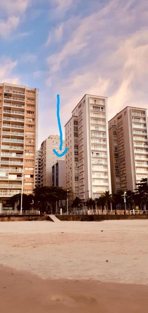 Studio 909 Pitangueiras - Edificio Bandeirantes - Com Estacionamento Incluido Guarujá Exteriör bild