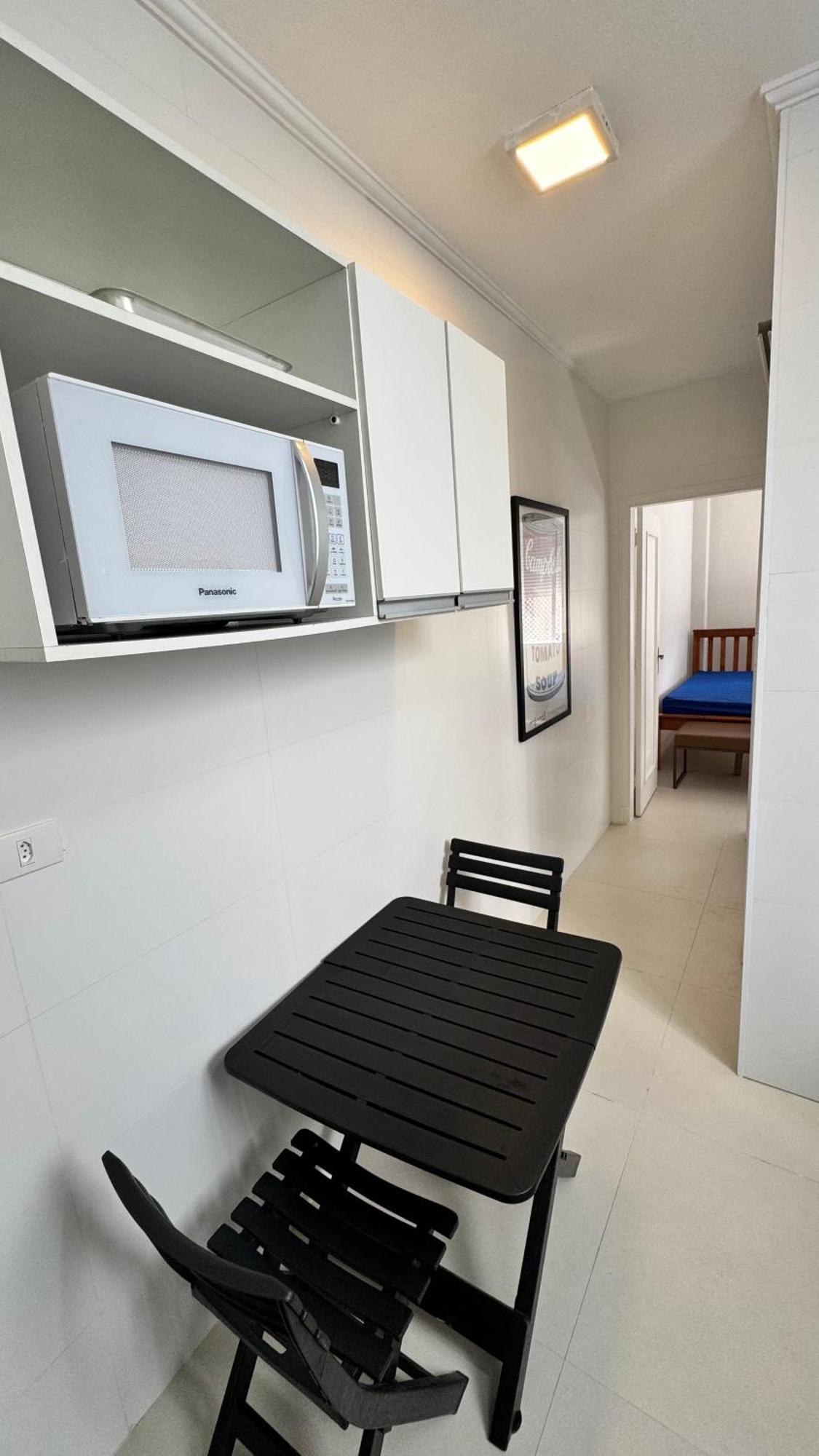 Studio 909 Pitangueiras - Edificio Bandeirantes - Com Estacionamento Incluido Guarujá Exteriör bild